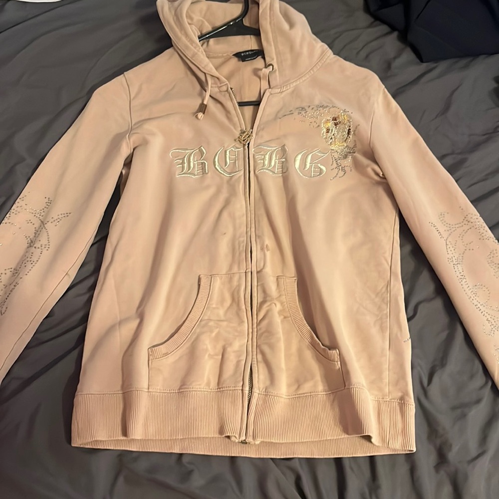 BCBG Sweater with rhinestone design